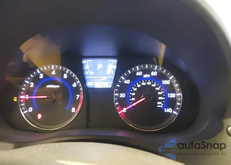 2012 Hyundai Accent Gls из США, поврежденный, VIN KMHCU4AE1CU084180